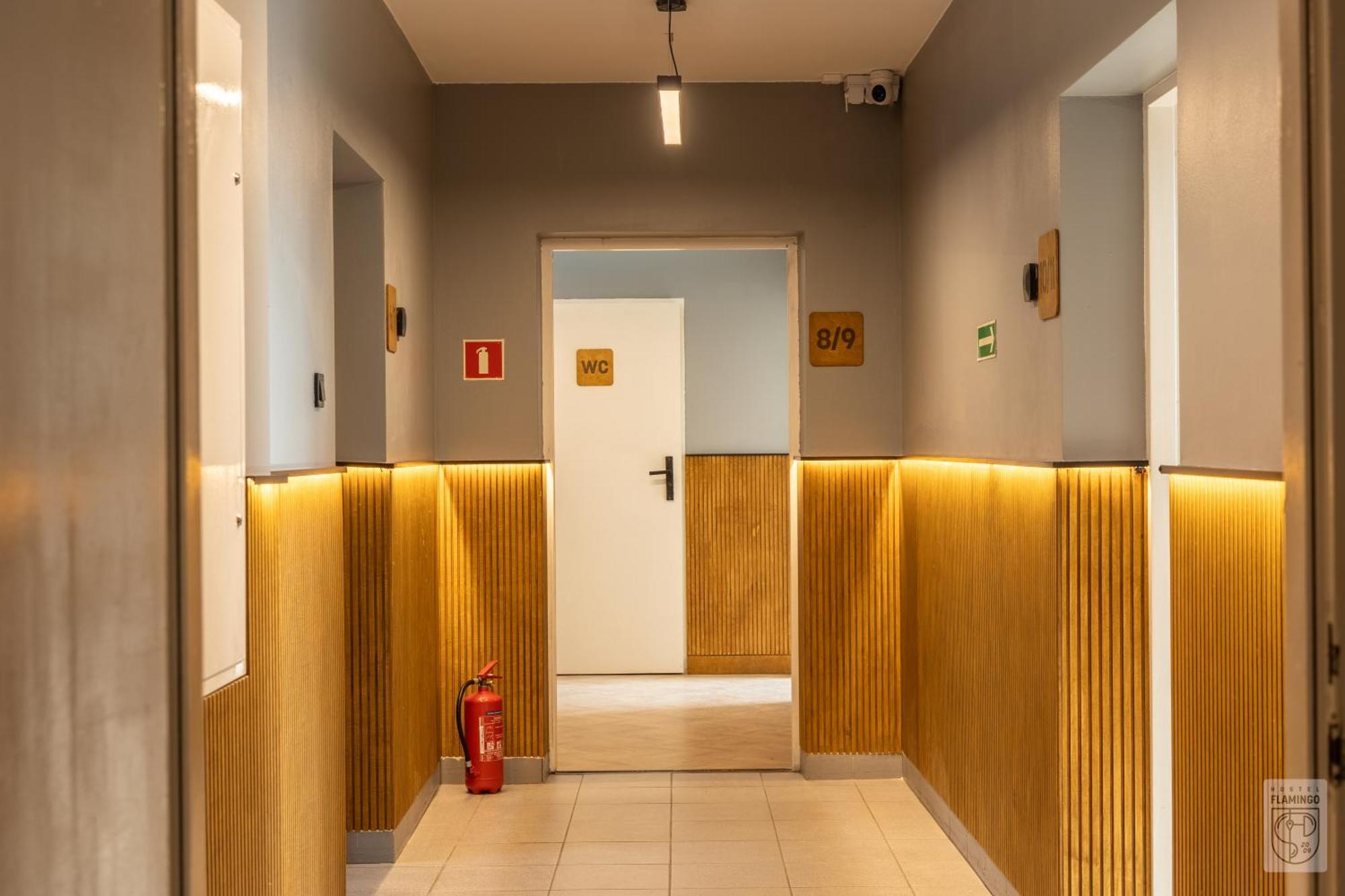 Hostel Flamingo Centrum Łódź Esterno foto