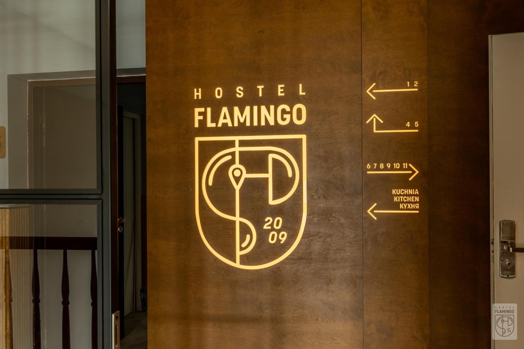 Hostel Flamingo Centrum Łódź Esterno foto