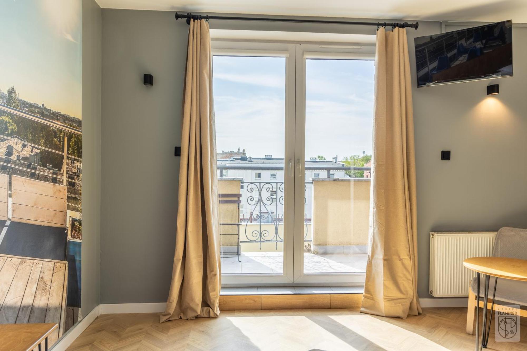 Hostel Flamingo Centrum Łódź Esterno foto