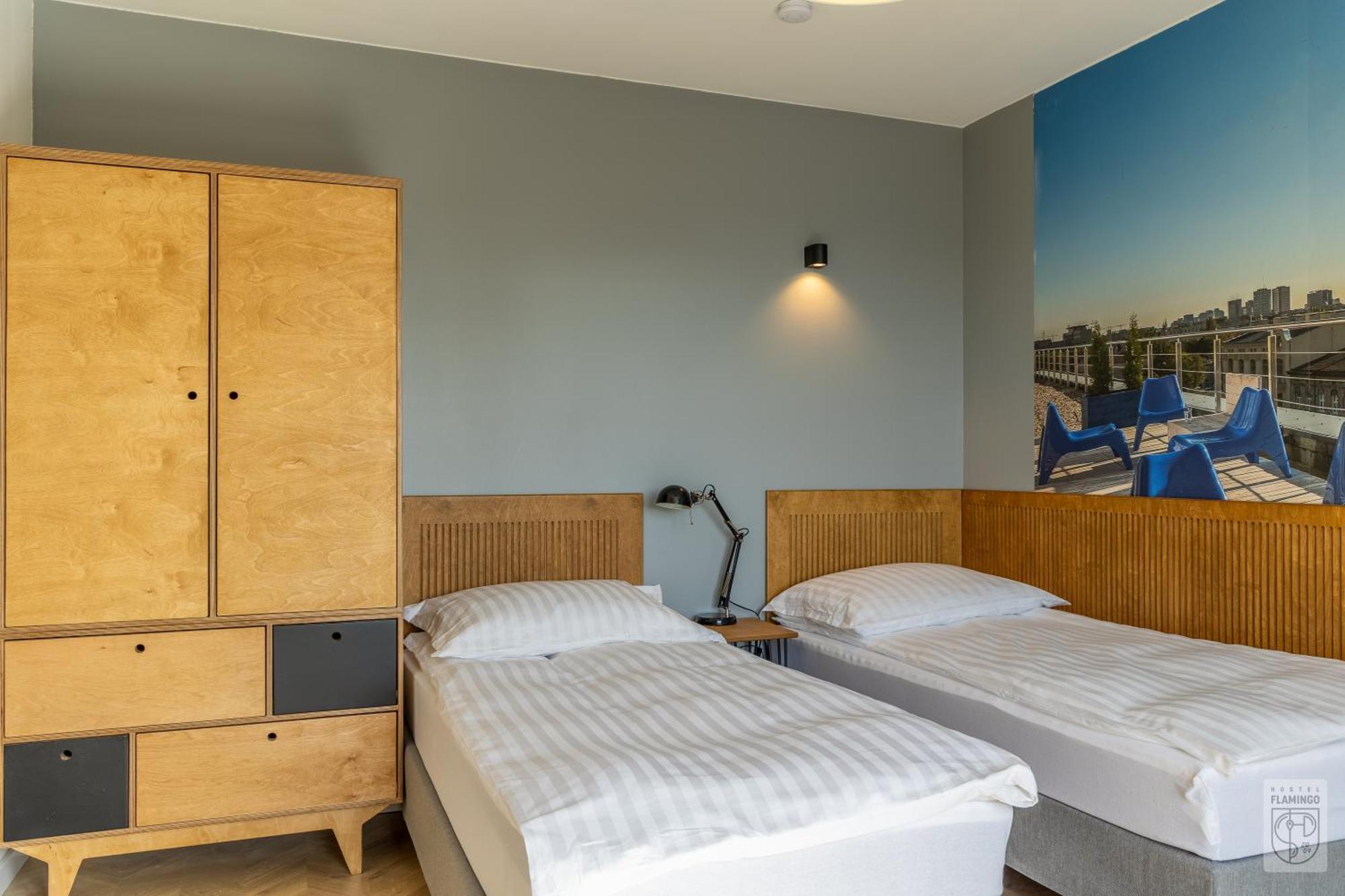 Hostel Flamingo Centrum Łódź Esterno foto