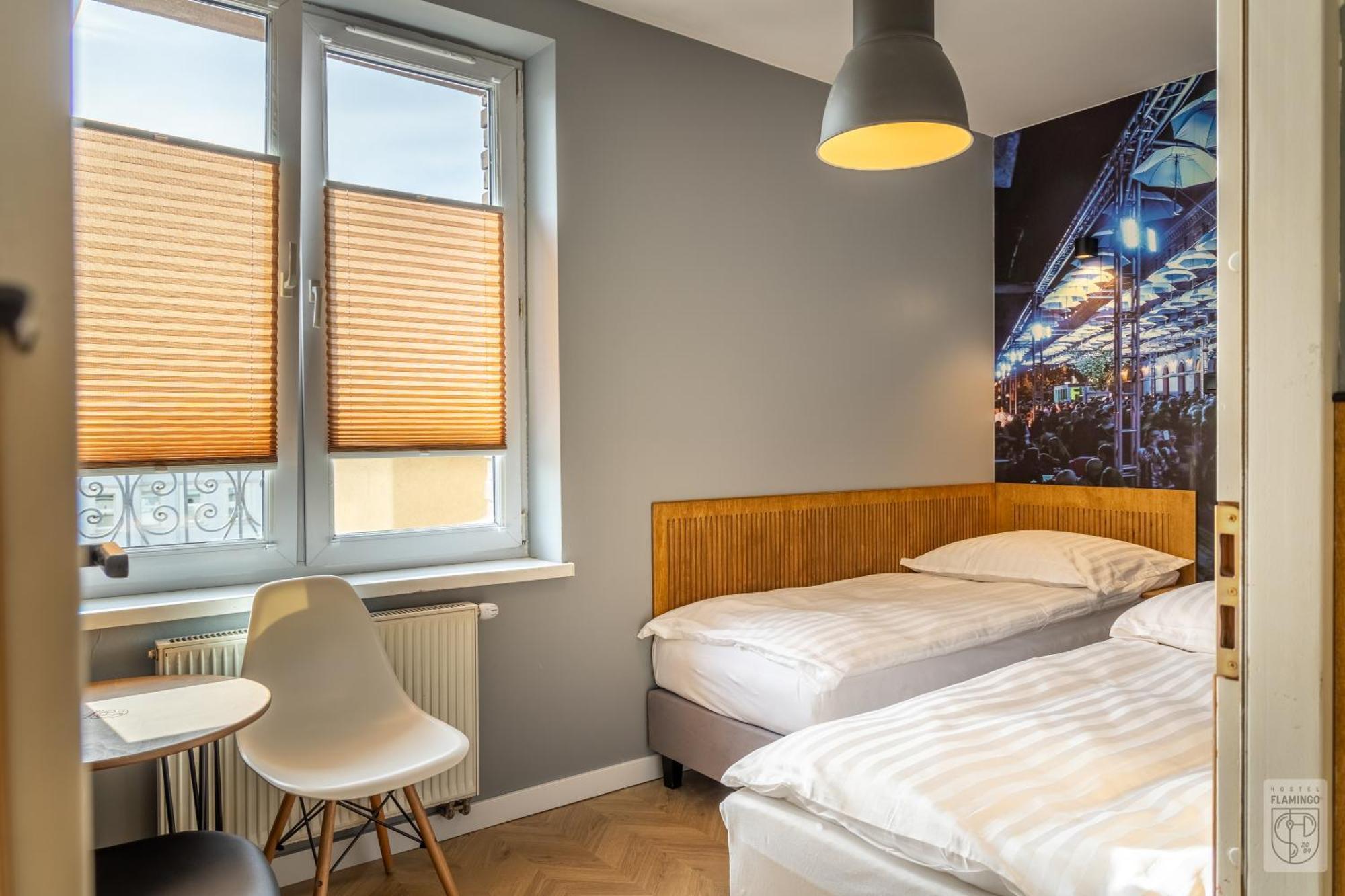 Hostel Flamingo Centrum Łódź Esterno foto