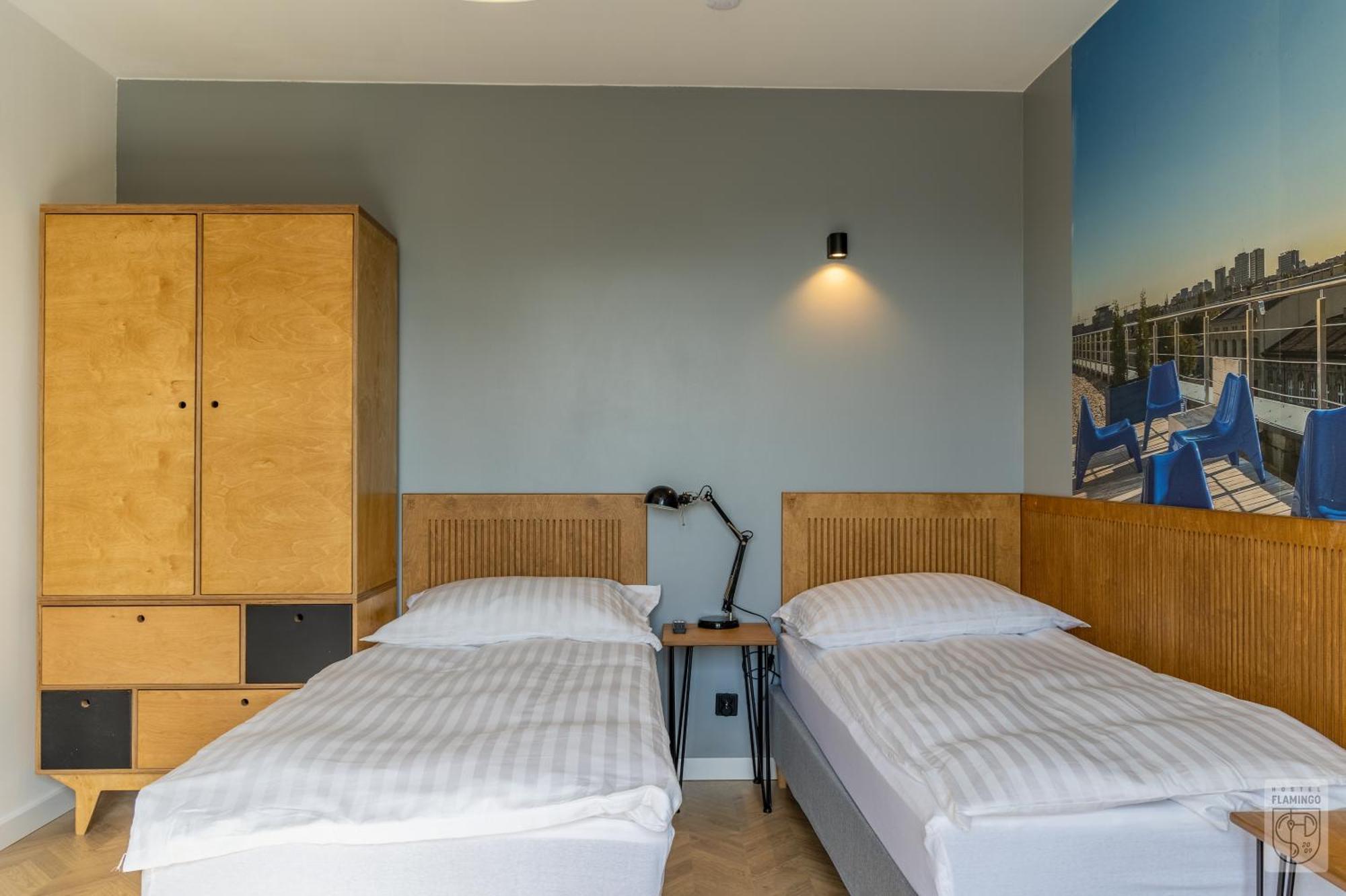 Hostel Flamingo Centrum Łódź Esterno foto
